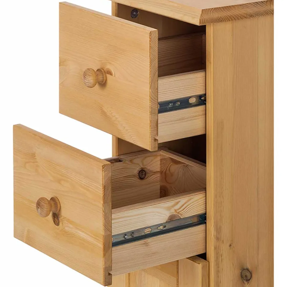 Wohnen Badschrank aus Kiefer Massivholz - Vlarenzo