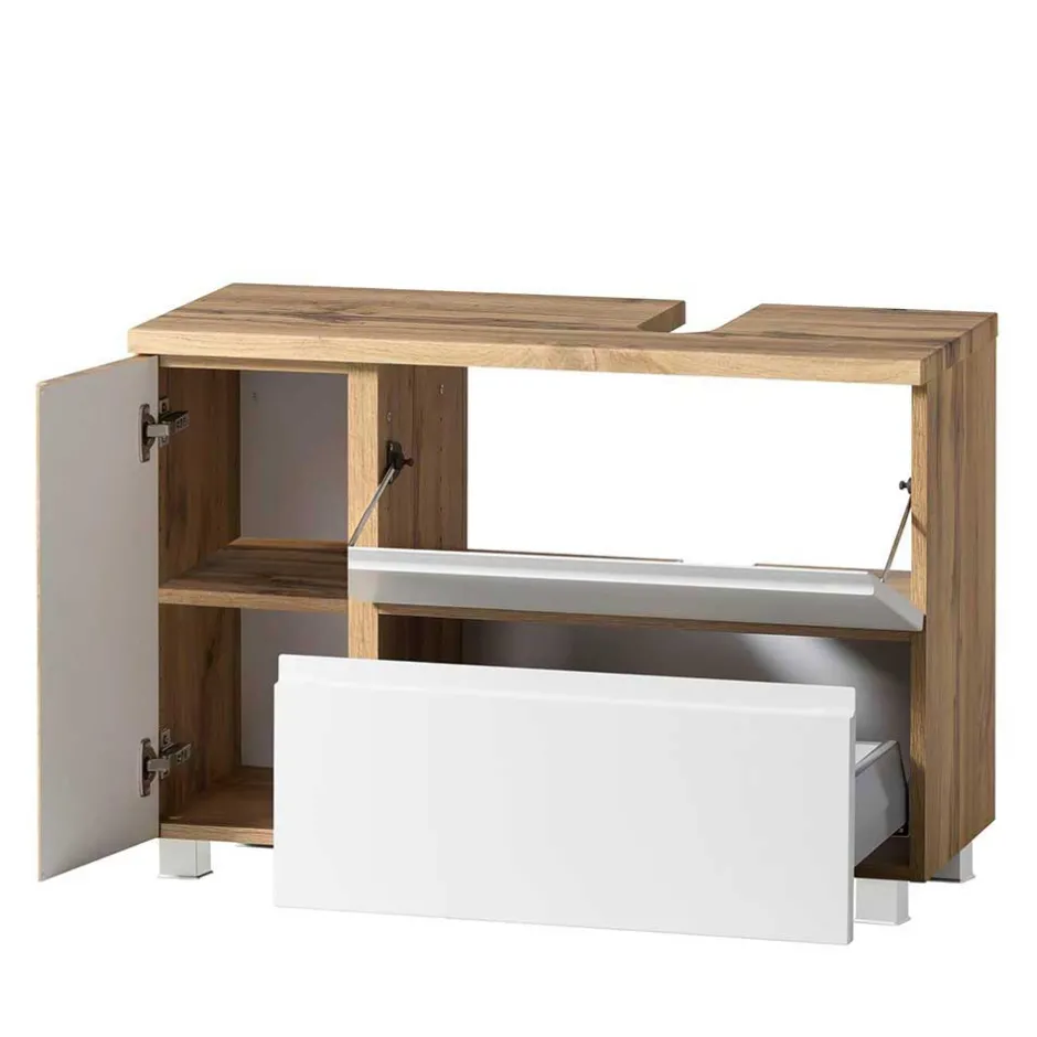 Badschrank für Waschbecken in der Größe 85x59x35 cm - Eight^Wohnen Sale