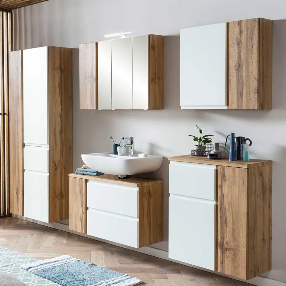 Badschrank für Waschbecken in der Größe 85x59x35 cm - Eight^Wohnen Sale