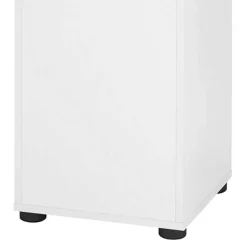 Wohnen Badschrank in Weiß mit Wildeiche - Alenta