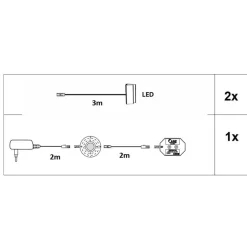 Badschrank mit Glaseinsatz - Hoxtona^Wohnen Hot