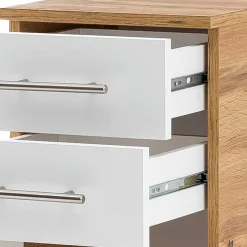Badschrank mit Tür & zwei Schubladen - Kristiv^Wohnen