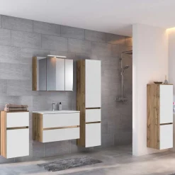 Wohnen Badschrank Set komplett - Maklesa (fünfteilig)