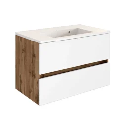 Wohnen Badschrank Set komplett - Maklesa (fünfteilig)