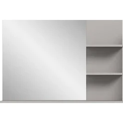 Badspiegel in Grau mit Ablagen - Racapulco^Wohnen Hot