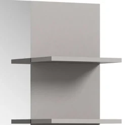 Badspiegel in Grau mit Ablagen - Racapulco^Wohnen Hot