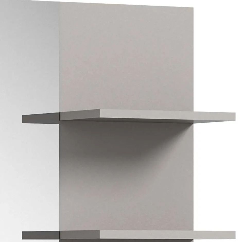 Badspiegel in Grau mit Ablagen - Racapulco^Wohnen Hot