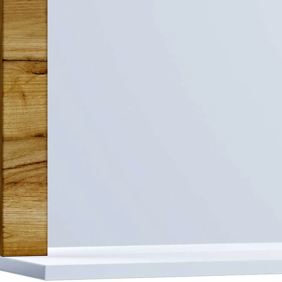 Badspiegel in Wildeiche Honig & Weiß - Cabarete^Wohnen Discount