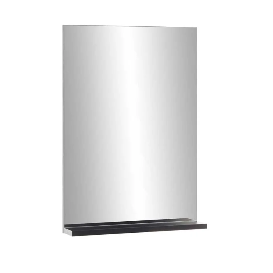 Badspiegel mit Ablage in Schwarz - Ingmesan^Wohnen Clearance