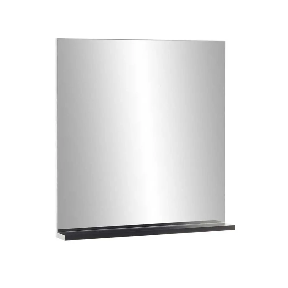Badspiegel mit Ablage in Schwarz - Ingmesan^Wohnen Clearance