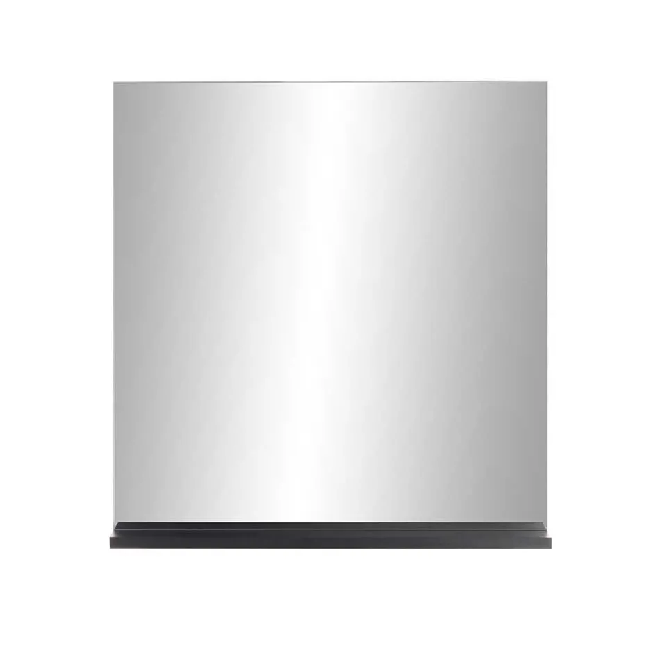 Badspiegel mit Ablage in Schwarz - Ingmesan^Wohnen Clearance