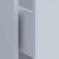 Wohnen Bad-Waschplatz für die Wand in Weiß - Ipsum (zweiteilig)