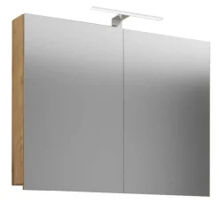 Wohnen Bad-Waschtisch & Spiegelschrank modern - Karin (zweiteilig)