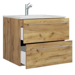 Wohnen Bad-Waschtisch & Spiegelschrank modern - Karin (zweiteilig)