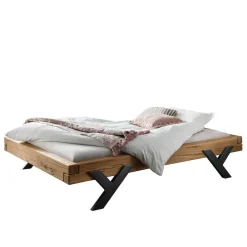 Balkenbett aus Eichenholz ohne Kopfteil - Rovina^Wohnen Online