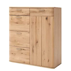 Balkeneiche Kombikommode mit 4 Schubladen - Mabasa^Wohnen Best