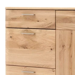 Balkeneiche Kombikommode mit 4 Schubladen - Mabasa^Wohnen Best