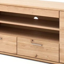 Balkeneiche TV Element 200 cm breit - Mabasa^Wohnen Discount