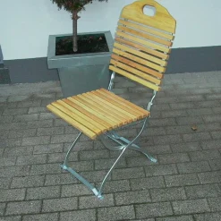 Wohnen Balkon Klappstuhl Paznaun aus Holz massiv (2er Set)