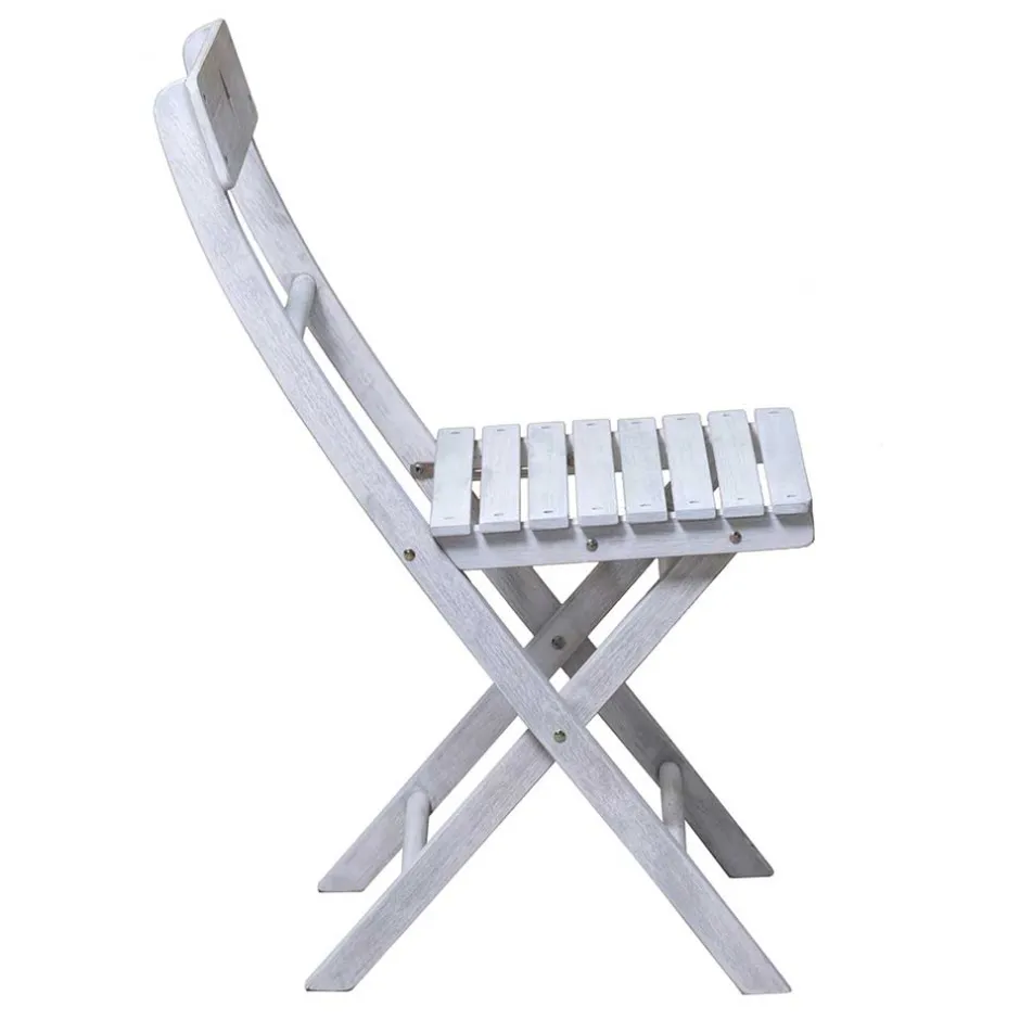 Wohnen Balkon Sitzgruppe in Grey Wash - Paisly (dreiteilig)