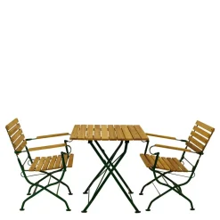 Balkonmöbel Set aus Robinie - Emily (dreiteilig)^Wohnen Outlet