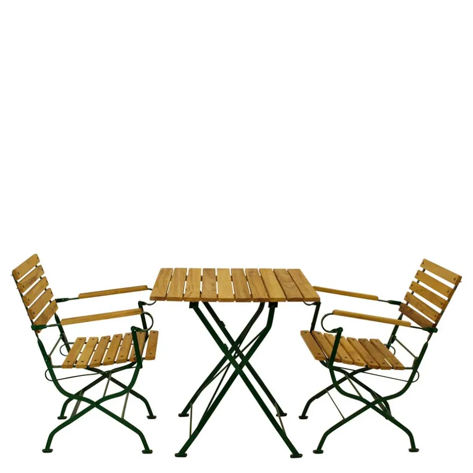 Balkonmöbel Set aus Robinie - Emily (dreiteilig)^Wohnen Outlet