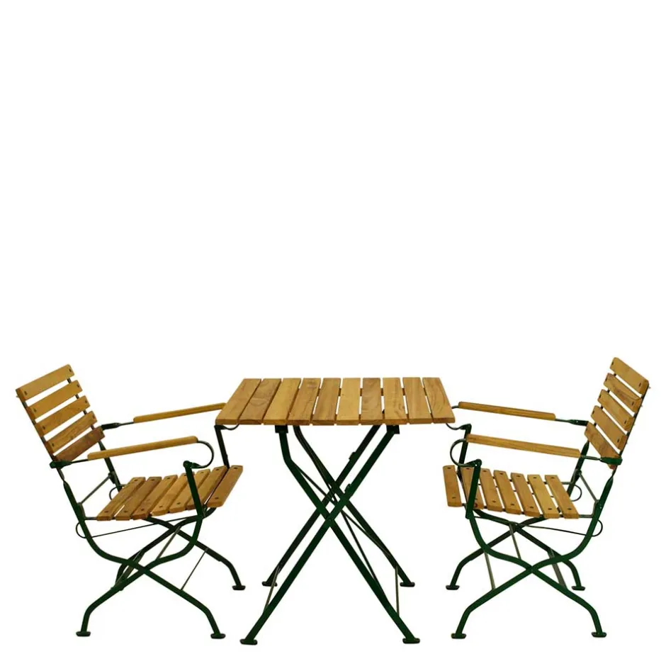 Balkonmöbel Set aus Robinie - Emily (dreiteilig)^Wohnen Outlet