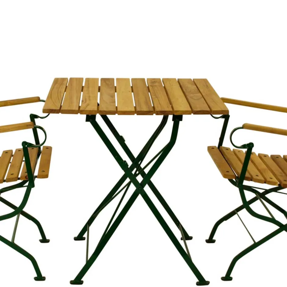 Balkonmöbel Set aus Robinie - Emily (dreiteilig)^Wohnen Outlet