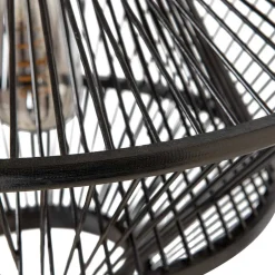 Bambus Pendelleuchten in Schwarz - Josie (2er Set)^Wohnen Hot