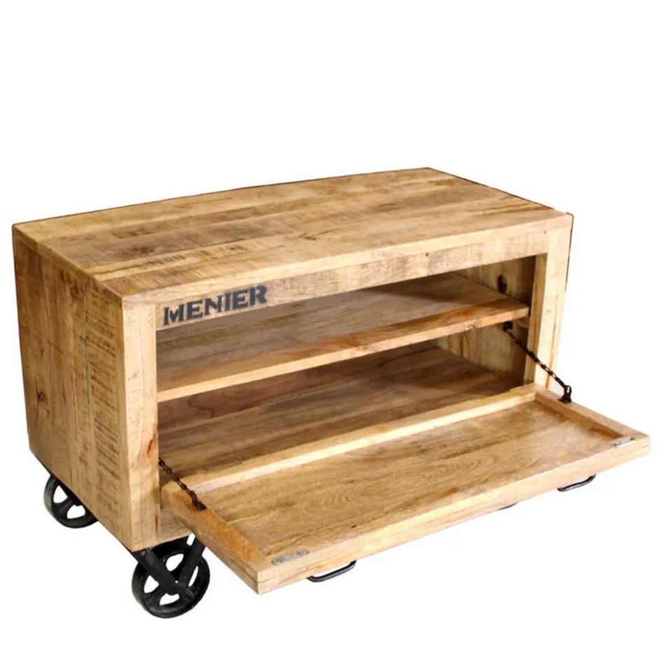 Wohnen Bank & 2 Garderobenpaneele für Flur - Indri (dreiteilig)