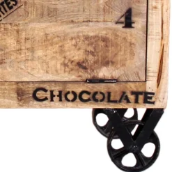 Wohnen Bank & 2 Garderobenpaneele für Flur - Indri (dreiteilig)