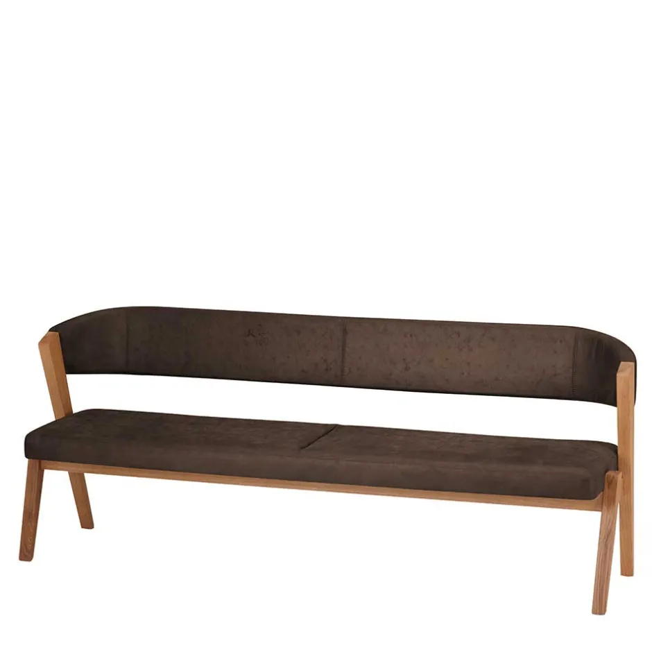Wohnen Bank für den Esstisch in Braun & Natur - Ovenciana