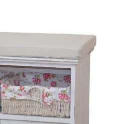 Wohnen Bankkommode Bahama in Weiß