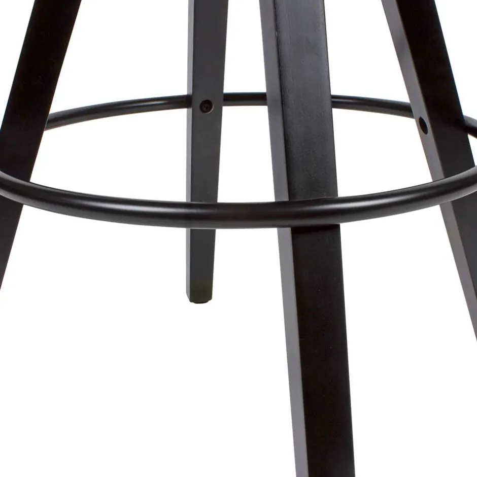 Wohnen Bar Schalenstühle in Schwarz - Ilussiana (2er Set)