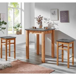 Wohnen Bar Sitzgruppe Möbelset - Ribardo (dreiteilig)