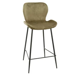 Bar Stühle in Beige & Schwarz - Ivalin (4er Set)^Wohnen New