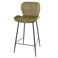 Bar Stühle in Beige & Schwarz - Ivalin (4er Set)^Wohnen New