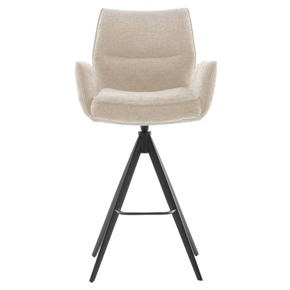 Wohnen Bar-Armlehnenstühle mit Taschenfederkern - Asiaty (2er Set)