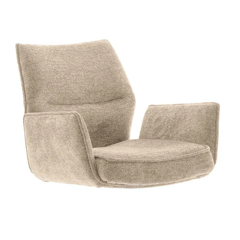 Wohnen Bar-Armlehnenstühle mit Taschenfederkern - Asiaty (2er Set)