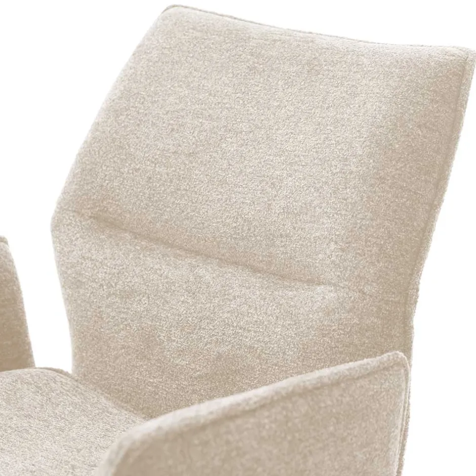 Wohnen Bar-Armlehnenstühle mit Taschenfederkern - Asiaty (2er Set)