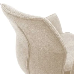 Wohnen Bar-Armlehnenstühle mit Taschenfederkern - Asiaty (2er Set)