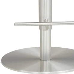 Wohnen Barhocker mit Lehne & Armlehnen in Anthrazit - Kanella