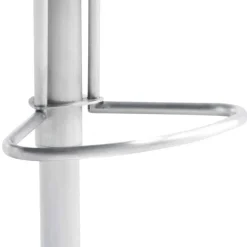 Barhocker mit Lehne in Anthrazit Microfaser - Tyvoria^Wohnen Clearance