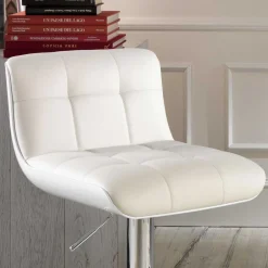 Barhocker Woma in Weiß (2er Set)^Wohnen