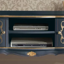 Wohnen Barock Design TV Wand 325 cm breit - Otaligo (dreiteilig)