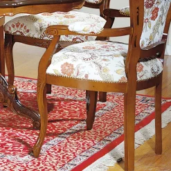 Wohnen Barock Esszimmer Gruppe Magari mit ovalem Tisch (sechsteilig)