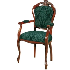 Barock Esszimmerstuhl mit Armlehnen - Vennezo^Wohnen