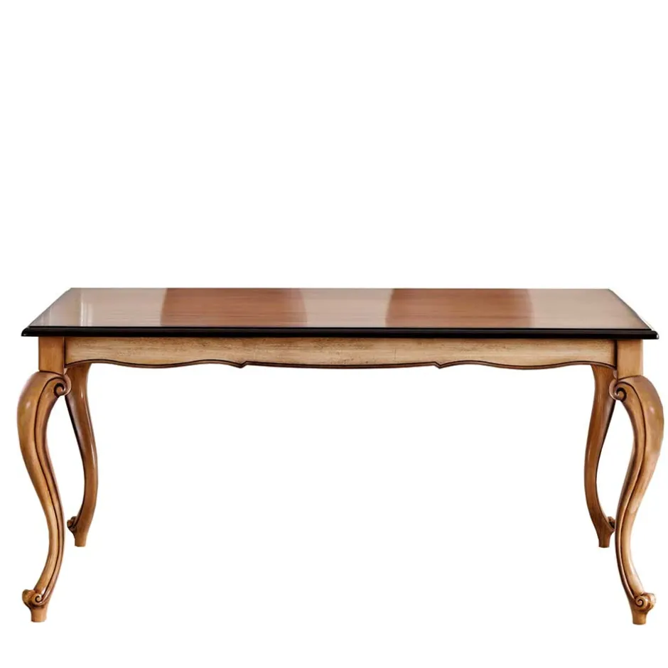 Barock Esszimmertisch in Buche Braun - Vuluza^Wohnen