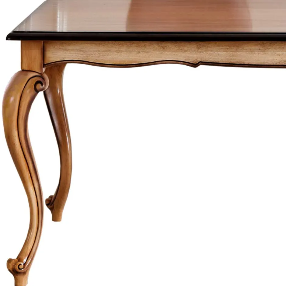 Barock Esszimmertisch in Buche Braun - Vuluza^Wohnen