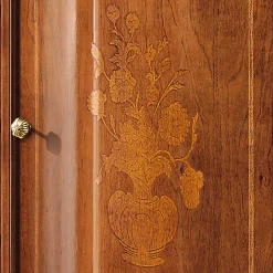 Wohnen Barock Kombi-Kommode in Nussbaumfarben - Motiz